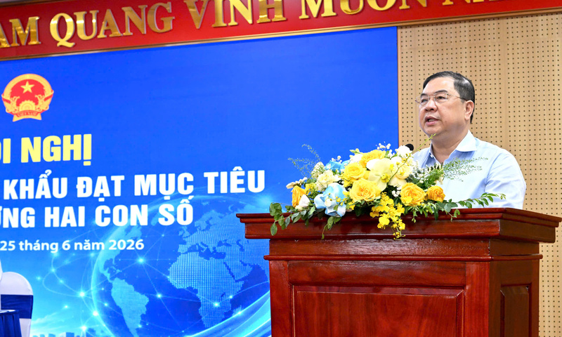 Chùm ảnh: Hội nghị thúc đẩy xuất khẩu đạt mục tiêu tăng trưởng hai con số 