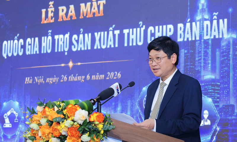 Ra mắt Trung tâm quốc gia hỗ trợ sản xuất thử chip bán dẫn 