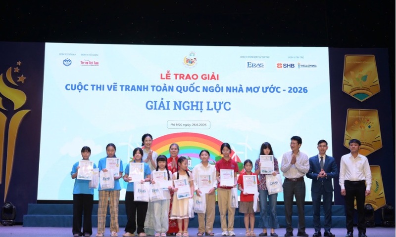 Cuộc thi 'Ngôi nhà mơ ước': Sân chơi sáng tạo, bổ ích dành cho thiếu nhi