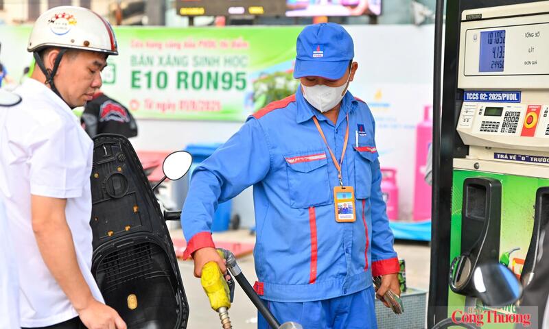 Xăng E10 góp phần cải thiện chất lượng không khí