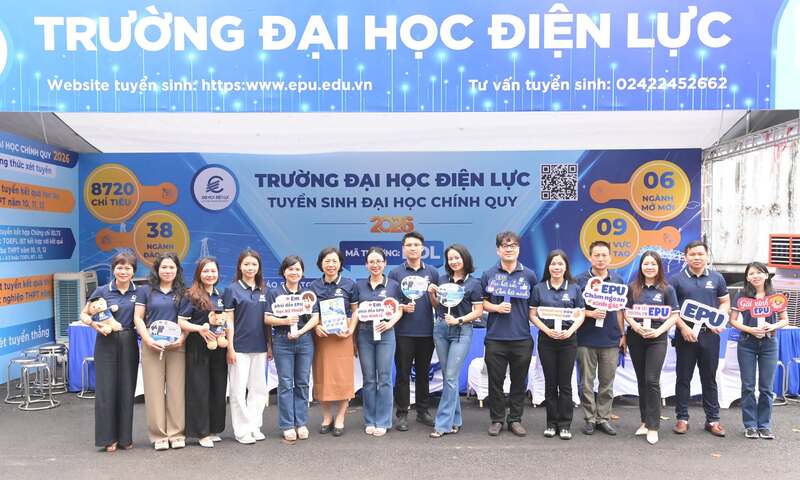 Hơn 95% sinh viên hài lòng khi học tập tại Trường Đại học Điện lực 