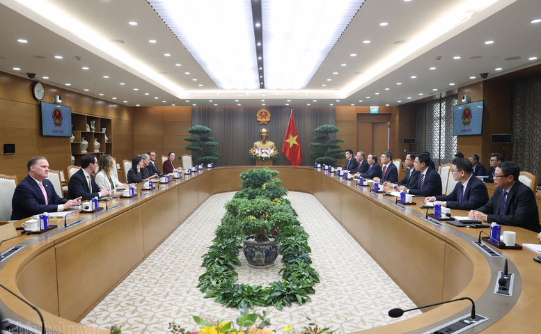 Thủ tướng Chính phủ Lê Minh Hưng tiếp Đại sứ Hoa Kỳ