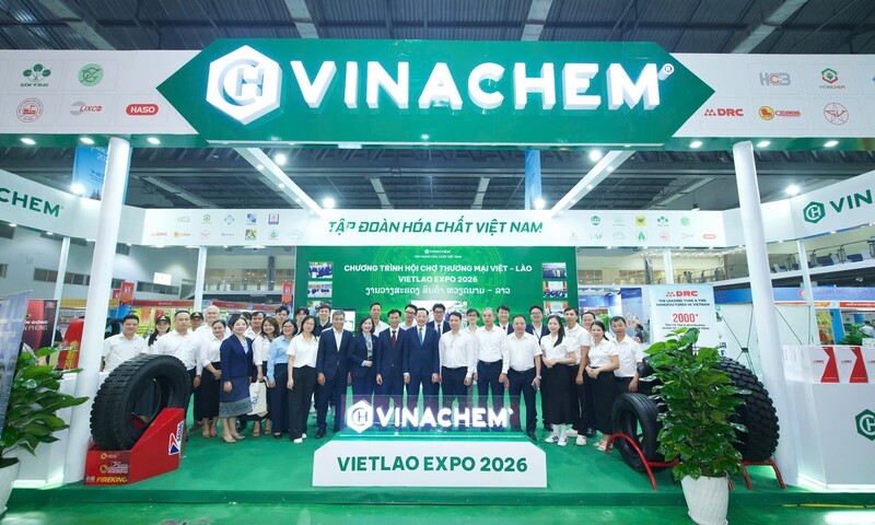 Supe Lâm Thao mang giải pháp dinh dưỡng cây trồng toàn diện đến VIETLAO EXPO 2026