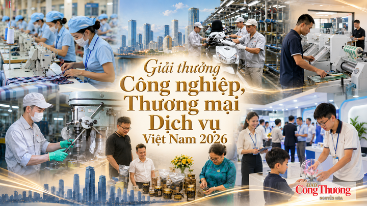 Thành lập Hội đồng xét tặng Giải thưởng Công nghiệp, Thương mại, Dịch vụ Việt Nam 2026