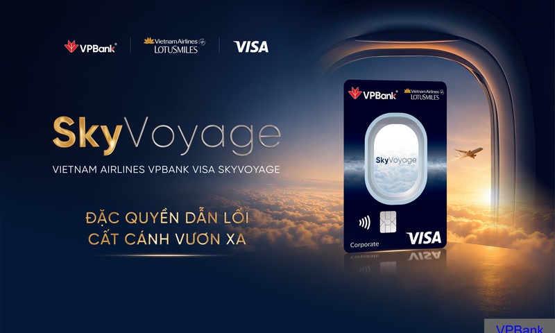 VPBank, Vietnam Airlines và Visa ra mắt thẻ SkyVoyage
