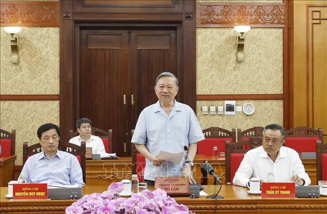 Thông cáo báo chí về cuộc làm việc của đồng chí Tổng Bí thư, Chủ tịch nước Tô Lâm với Thường vụ Đảng uỷ Thanh tra Chính phủ