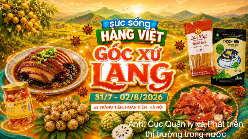 'Lạng Sơn Corner' mang đặc sản xứ Lạng đến 62 Tràng Tiền