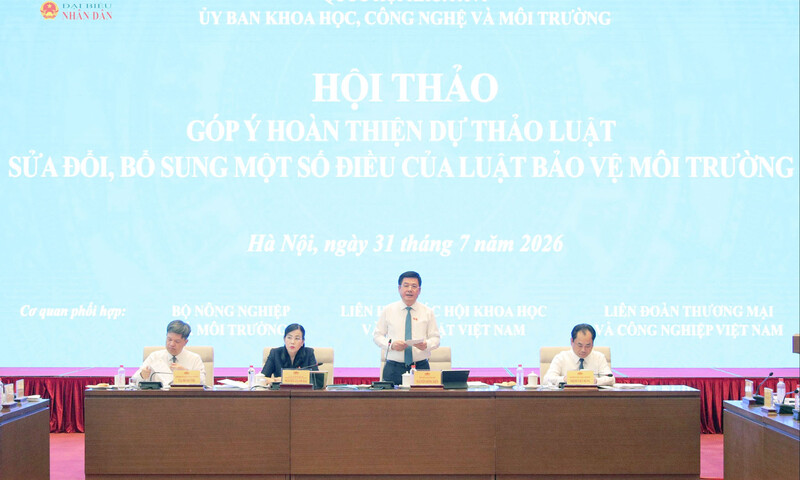 Hoàn thiện Luật Bảo vệ môi trường để huy động nguồn lực phát triển