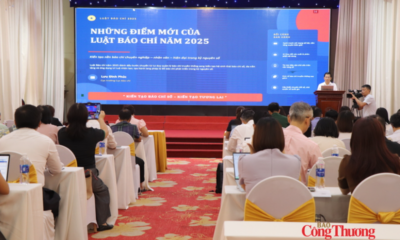 Cục Báo chí tổ chức Hội nghị quán triệt, tập huấn Luật Báo chí năm 2025