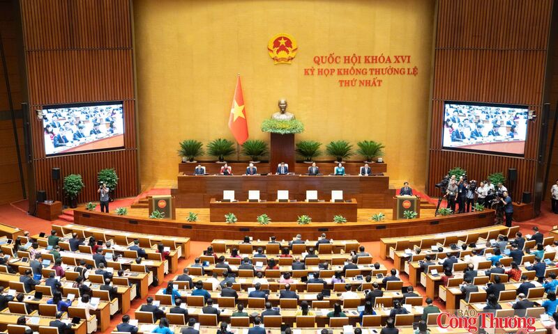 Khai mạc Kỳ họp không thường lệ thứ Nhất, Quốc hội khoá XVI