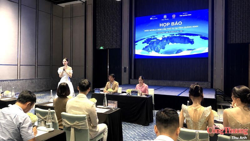 Quảng Ninh thông tin các hoạt động của cuộc thi Miss World lần thứ 73 