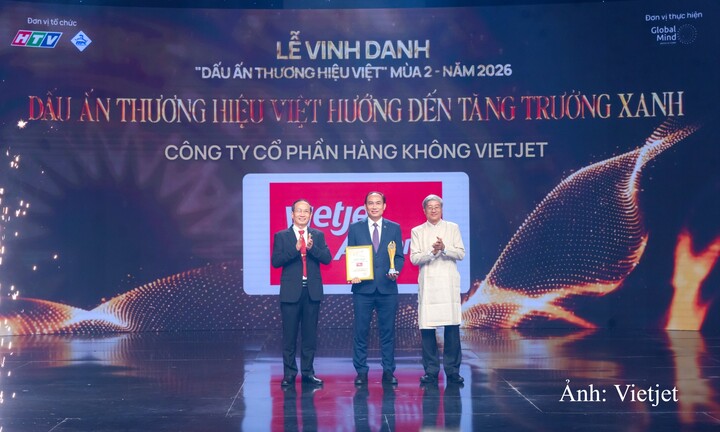 Vietjet với 'Dấu ấn thương hiệu Việt hướng đến tăng trưởng xanh'