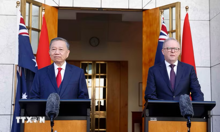 Báo chí Australia đưa tin đậm nét về chuyến thăm của Tổng Bí thư, Chủ tịch nước Tô Lâm