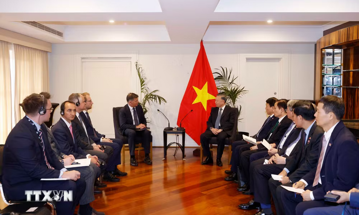 Tổng Bí thư, Chủ tịch nước Tô Lâm tiếp Lãnh đạo Liên đảng Tự do-Quốc gia Australia