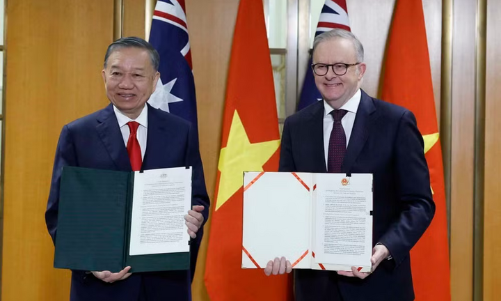 Tuyên bố chung về làm sâu sắc quan hệ Đối tác Chiến lược Toàn diện Việt Nam - Australia