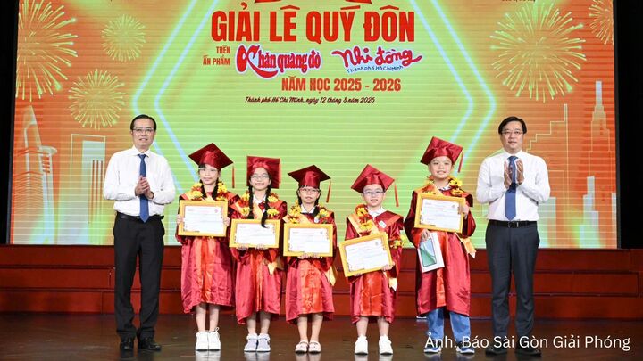 TP. Hồ Chí Minh: Vinh danh học sinh xuất sắc tại Giải Lê Quý Đôn