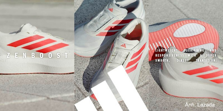 Lazada cùng Adidas độc quyền ra mắt giày chạy bộ ZENBOOST toàn khu vực