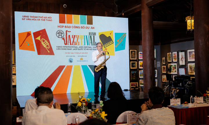 Hanoi Jazztival 2026: Điểm hẹn nhạc Jazz không biên giới