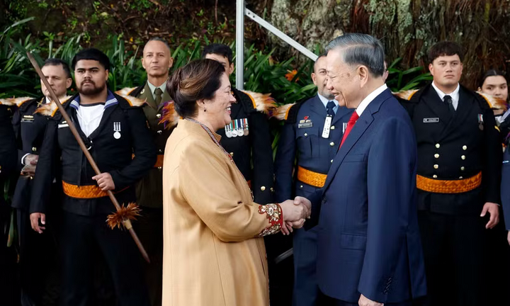 Lễ đón Tổng Bí thư, Chủ tịch nước Tô Lâm thăm cấp Nhà nước tới New Zealand