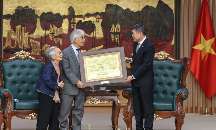 Thủ tướng Lê Minh Hưng tiếp Giáo sư Trần Thanh Vân