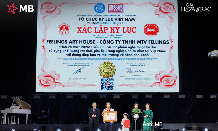 MB đồng hành cùng “Hoa và Rác” 2026, lan tỏa lối sống xanh qua nghệ thuật tái chế