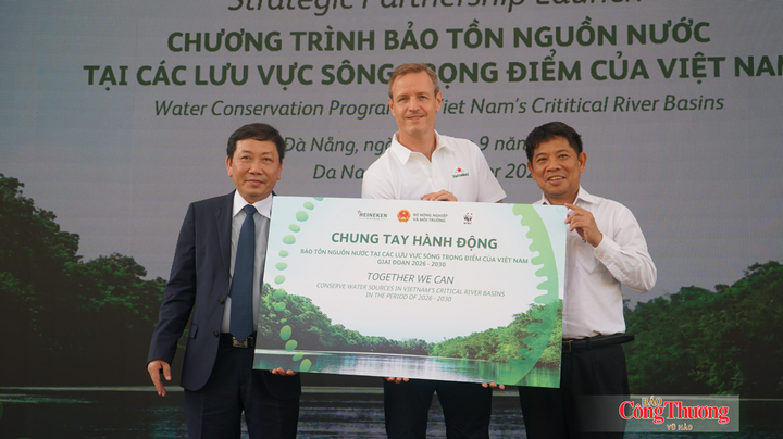 Mở rộng dự án bảo tồn nguồn nước tại các lưu vực sông trọng điểm