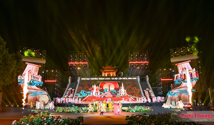 Festival Thăng Long - Hà Nội 2026 chính thức khai mạc với “Dòng chảy Di sản”