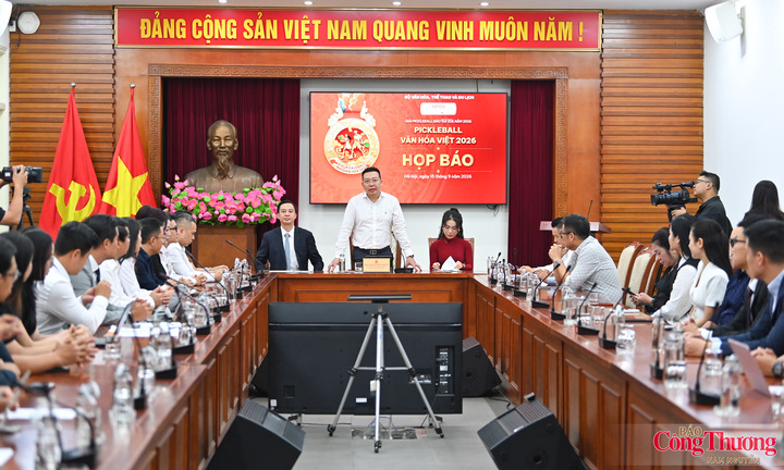 Công bố Giải Pickleball Báo Văn Hóa năm 2026 - 'Pickleball Văn hóa Việt 2026'