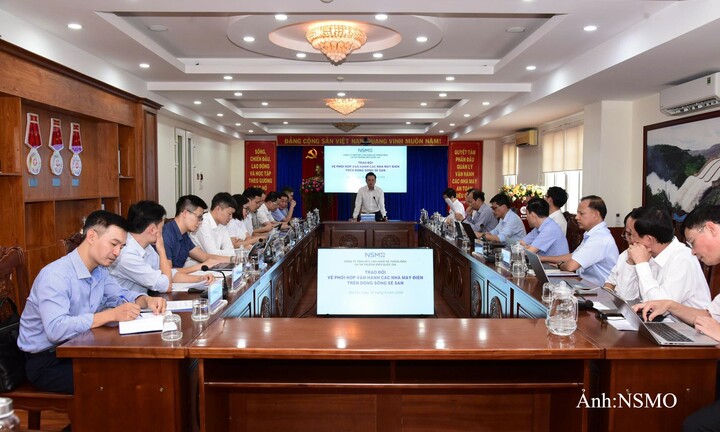 NSMO tăng cường phối hợp vận hành thủy điện trên lưu vực sông Sê San
