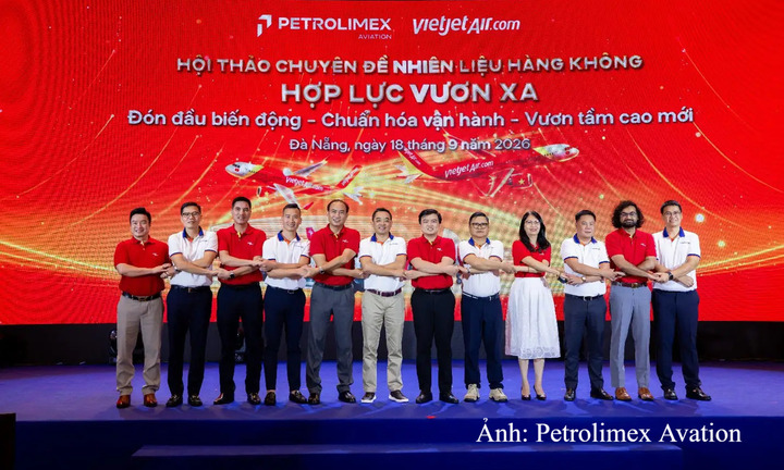 Petrolimex Aviation và Vietjet Air hợp tác chặt chẽ trong cung ứng nhiên liệu bay