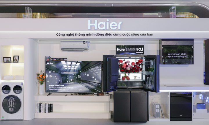 Tủ lạnh cao cấp đắt khách, Haier tăng trưởng 140% mỗi tháng