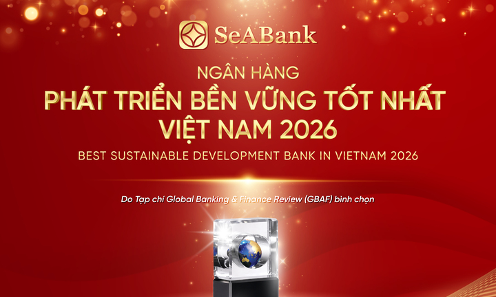 SeABank được vinh danh ở hai lĩnh vực cộng đồng và phát triển bền vững