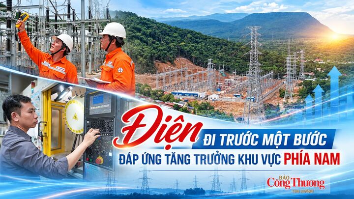 Điện đi trước một bước đáp ứng tăng trưởng khu vực phía Nam