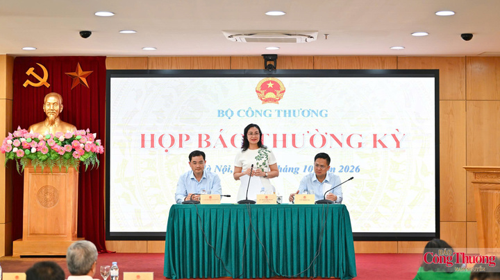 Bộ Công Thương tổ chức họp báo thường kỳ quý III/2026