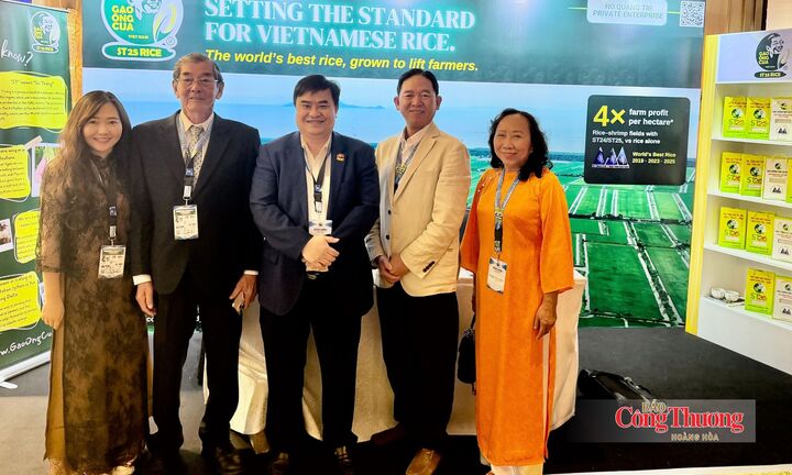 Gạo Ông Cua ST25 đoạt giải Nhì cuộc thi 'Gạo ngon nhất thế giới 2026'