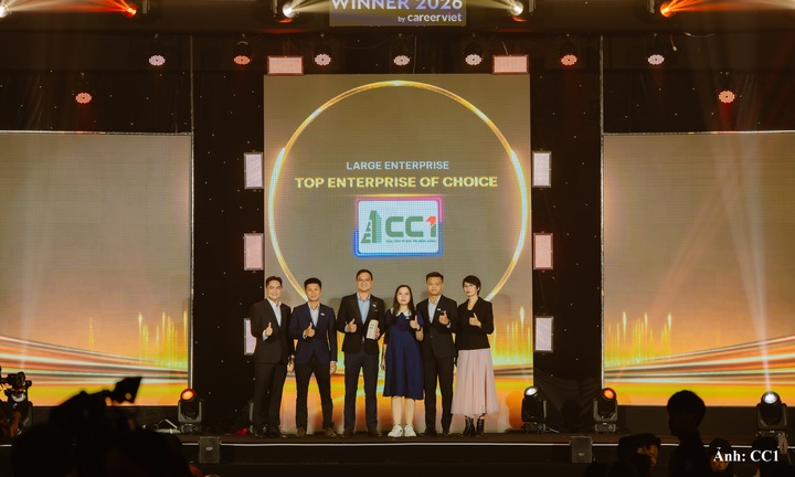 CC1 được vinh danh tại 4 hạng mục của Enterprise of Choice 2026