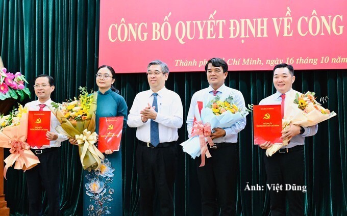 Ông Bùi Thanh Nhân giữ chức Trưởng Ban Tuyên giáo Thành ủy TP. Hồ Chí Minh