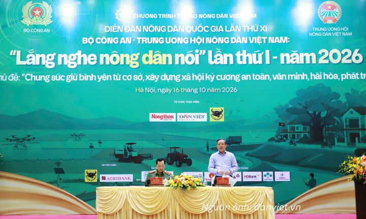 Lắng nghe nông dân, tháo gỡ vướng mắc về an ninh, trật tự từ cơ sở