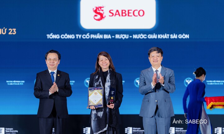 SABECO được vinh danh Top 10 Thương hiệu mạnh Việt Nam