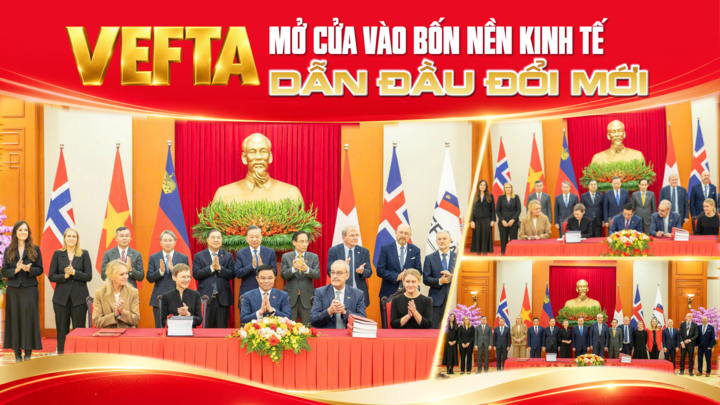 VEFTA mở cửa vào bốn nền kinh tế dẫn đầu đổi mới