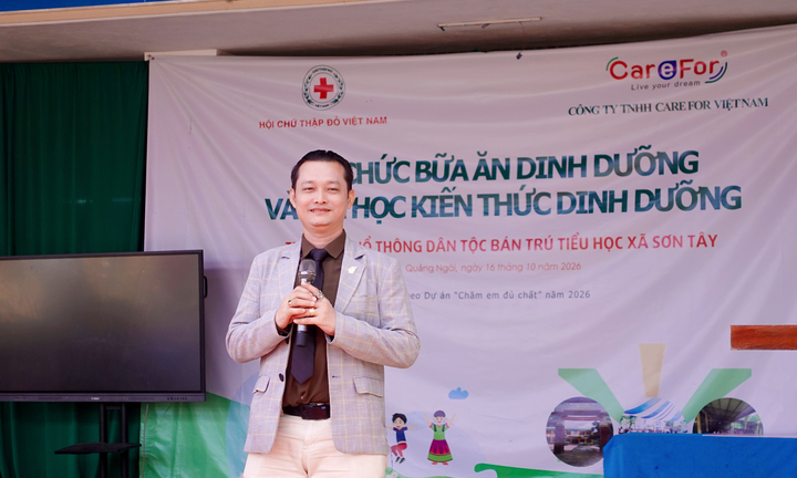 Chương trình 'Chăm em đủ chất' đến với 638 học sinh tại 3 tỉnh Phú Thọ, Lâm Đồng và Quảng Ngãi
