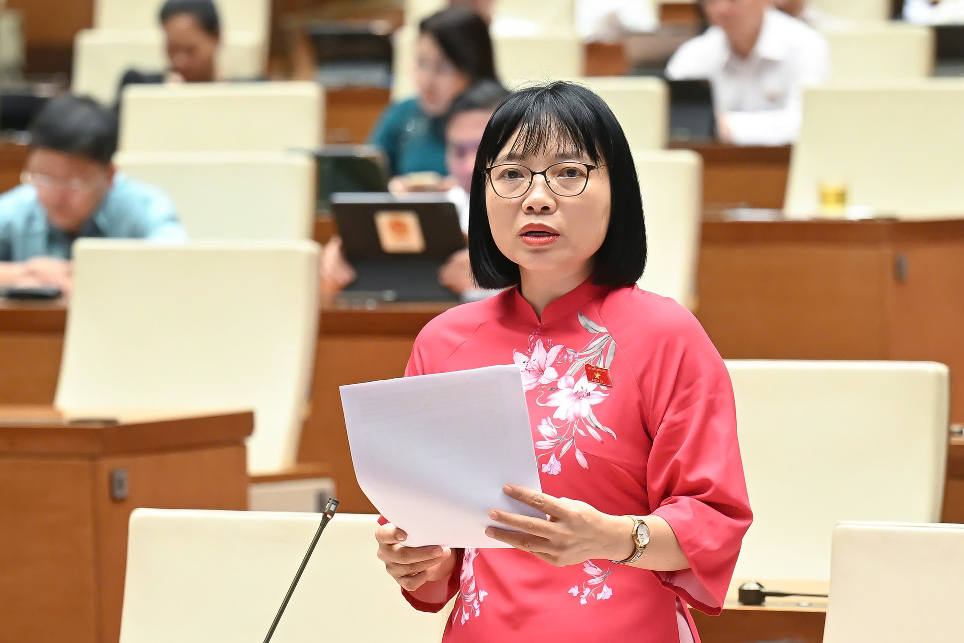 Đại biểu Nguyễn Thị Việt Nga - Đoàn Đại biểu Quốc hội tỉnh Hải Dương