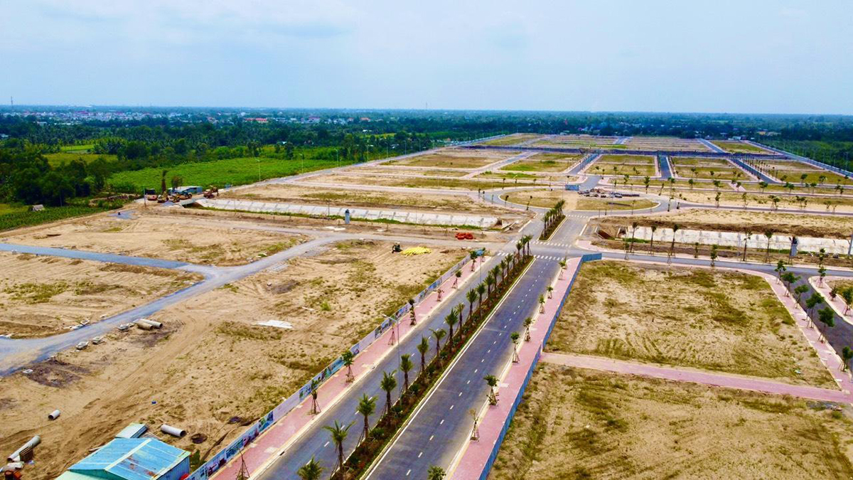 Đà giảm của phân khúc đất nền diễn ra sau giai đoạn sốt cục bộ hồi đầu năm. Ảnh minh họa