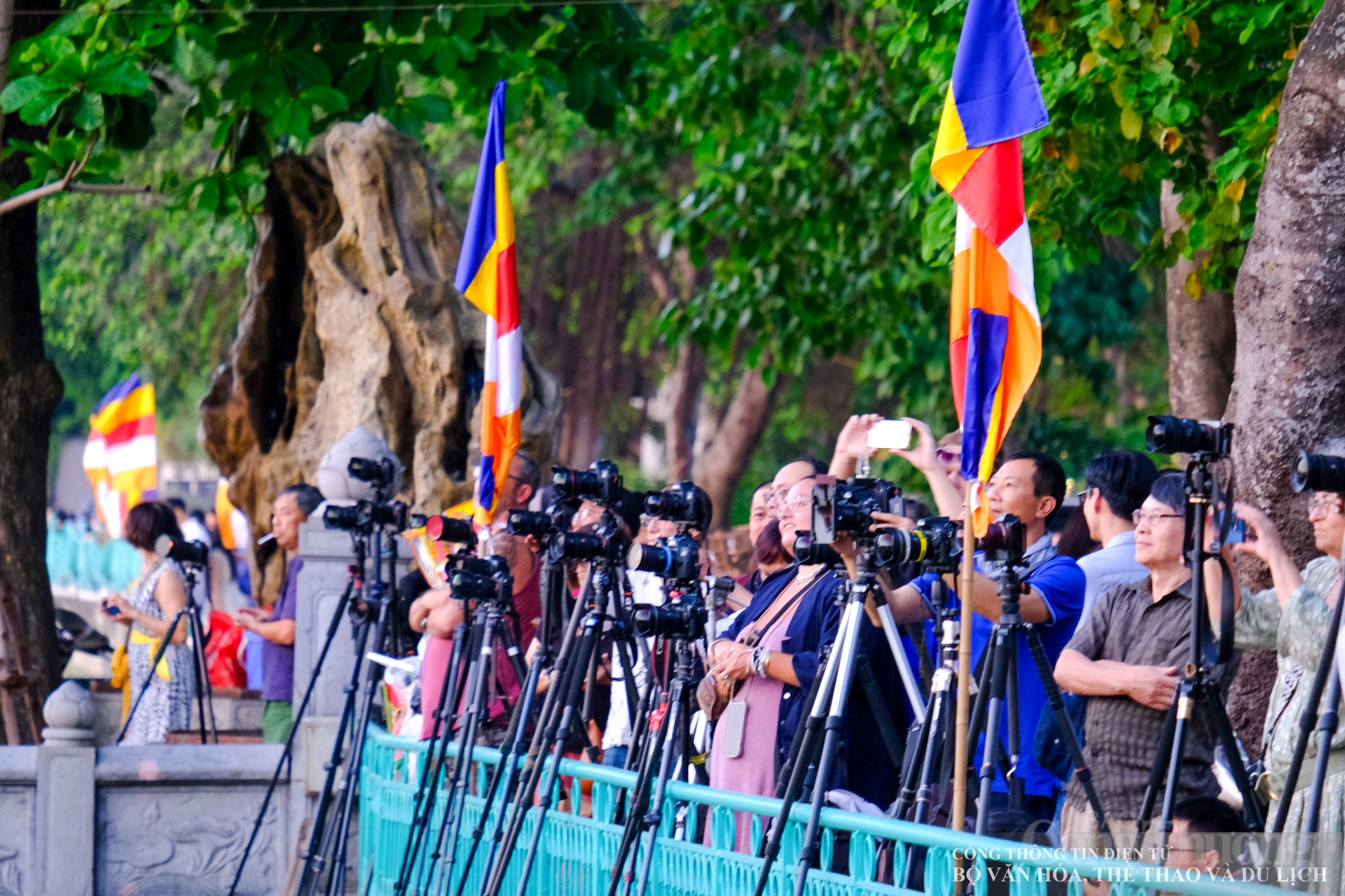 Bởi thế mà những ngày cuối tuần, các bạn trẻ Thủ đô, nghệ sĩ nhiếp ảnh lại rủ nhau lên Hồ Tây đông nghịt.