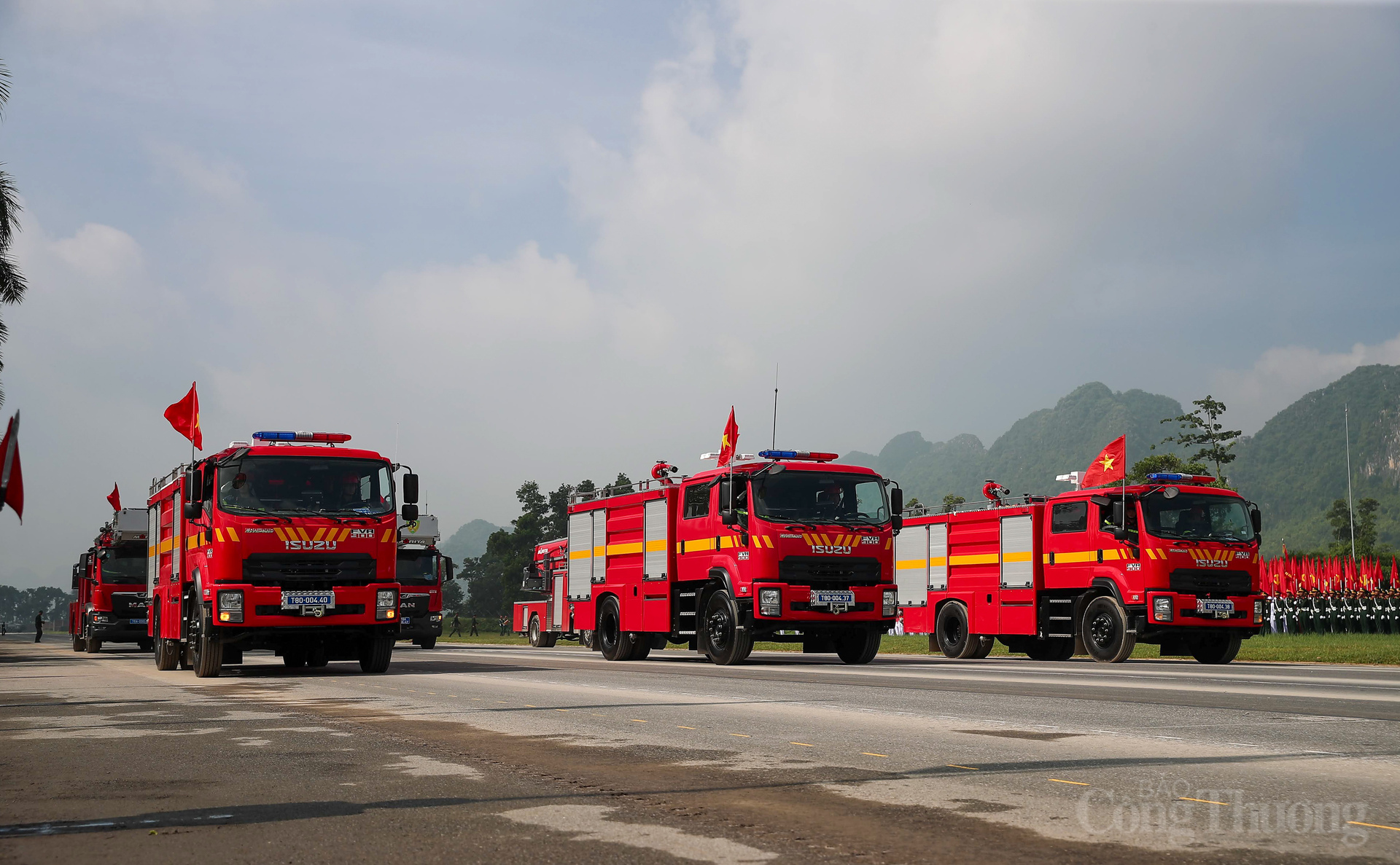 Khối xe Phòng cháy, chữa cháy và cứu nạn, cứu hộ.