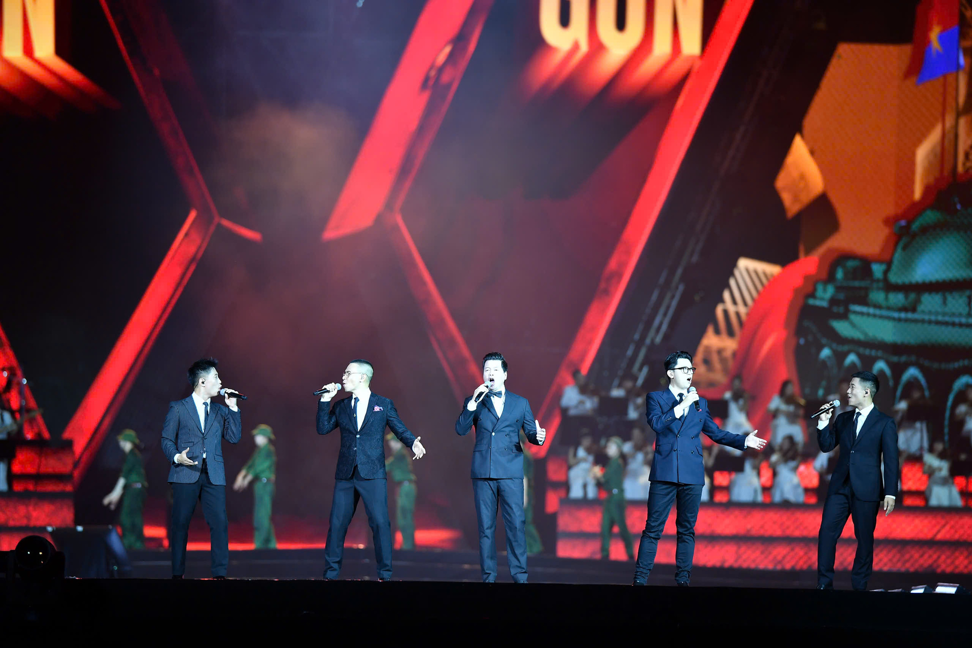 Các nghệ sĩ tham gia "concert quốc gia" - Tổ quốc trong tim