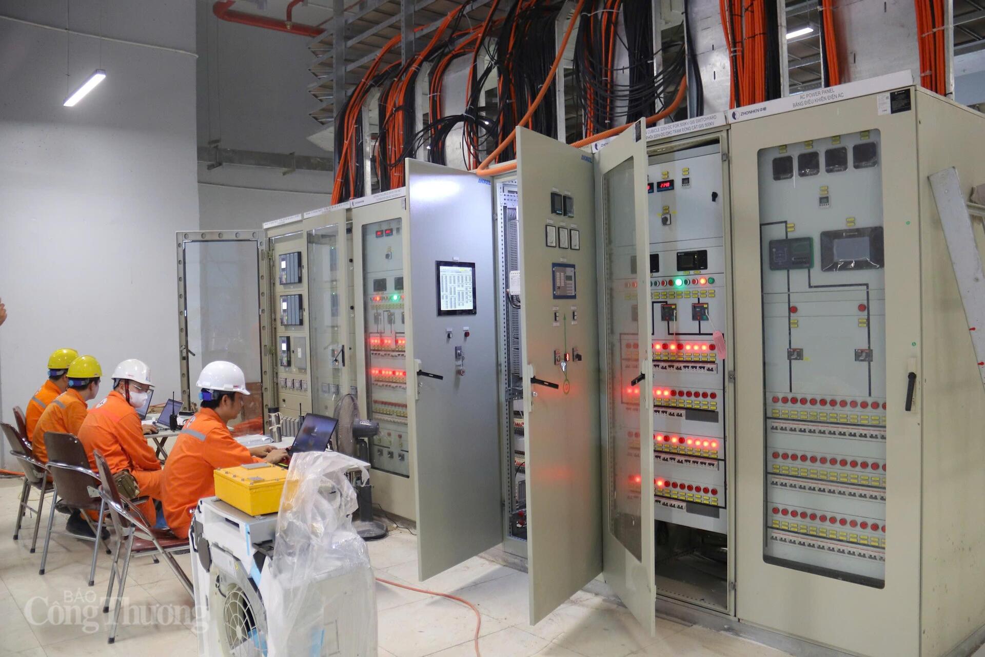 Tất cả hạng mục thí nghiệm điện tại Dự án Nhà máy Thủy điện Hòa Bình mở rộng được thực hiện đồng bộ, đáp ứng yêu cầu kỹ thuật và tiến độ bàn giao. Ảnh: Thanh Tuấn