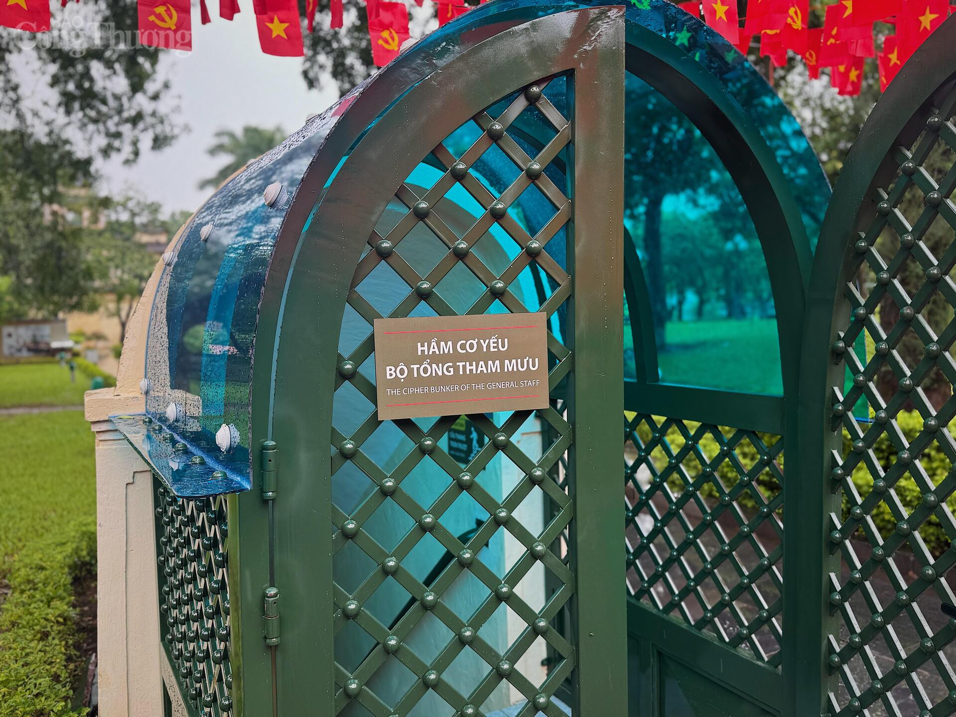 Lối vào Hầm Cơ yếu - Lần đầu mở cửa cho công chúng tham quan