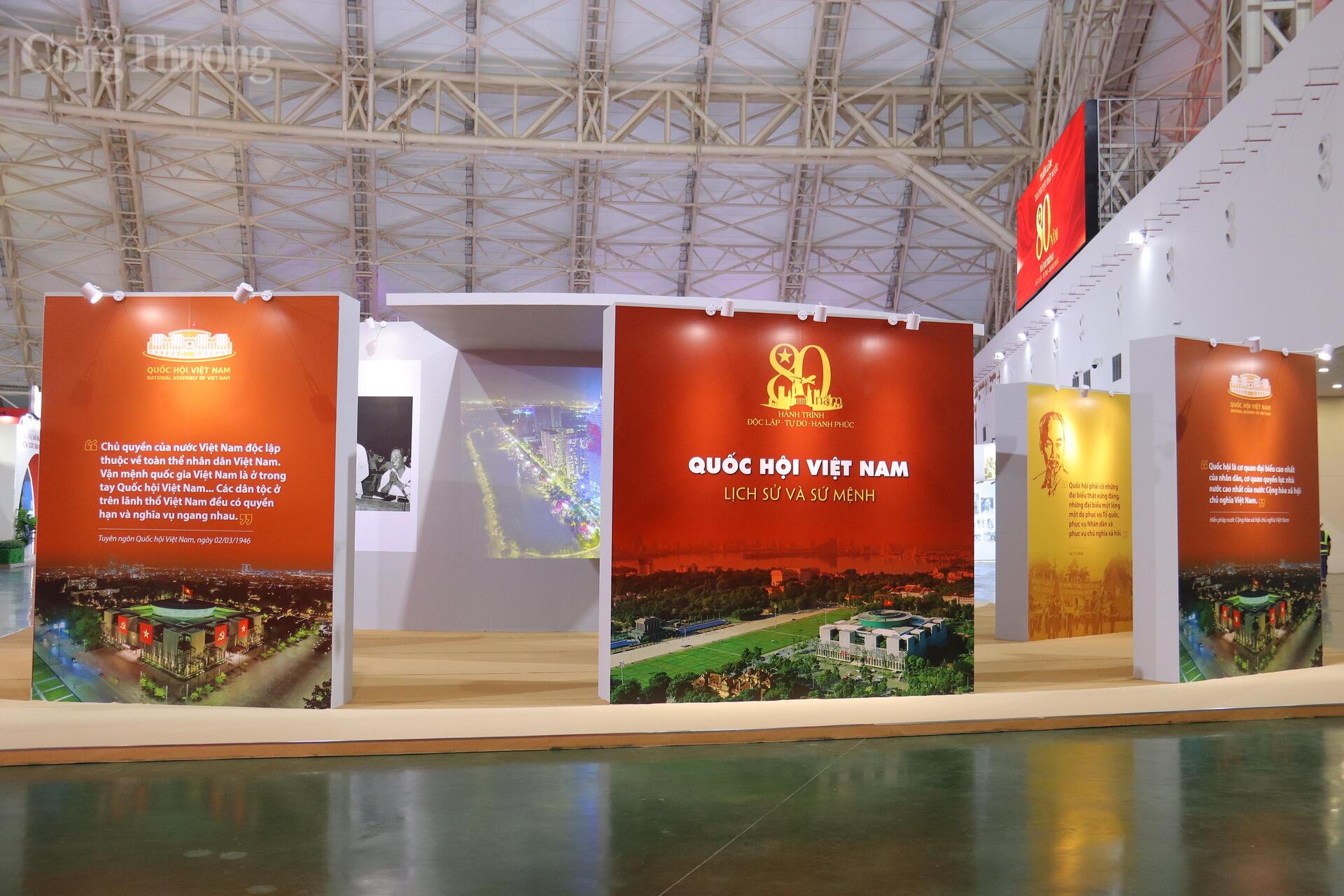Không gian trưng bày của Quốc hội Việt Nam. Ảnh: Thanh Tuấn