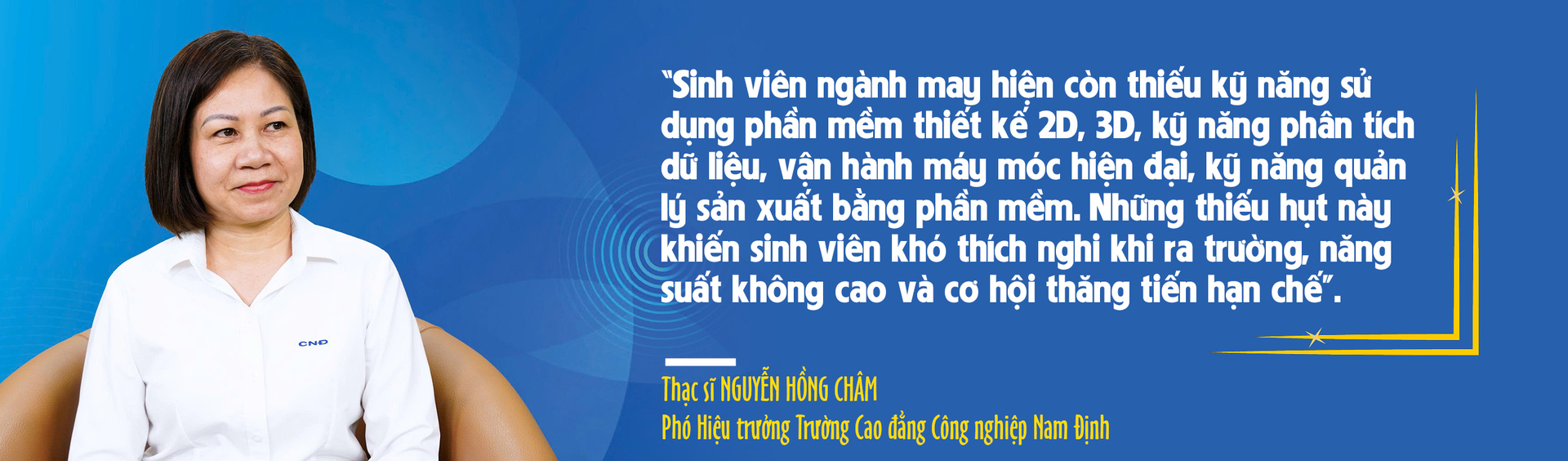 Longform | Nhân lực chất lượng cao: ‘Chìa khóa vàng’ cho dệt may tiến vào kỷ nguyên số - 3